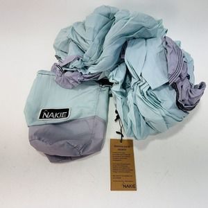 Nakie Hammock Blue and Charcoal